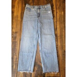 Everlane The Way High Jean women’s Size 30 High Rise frayed hem classic Denim